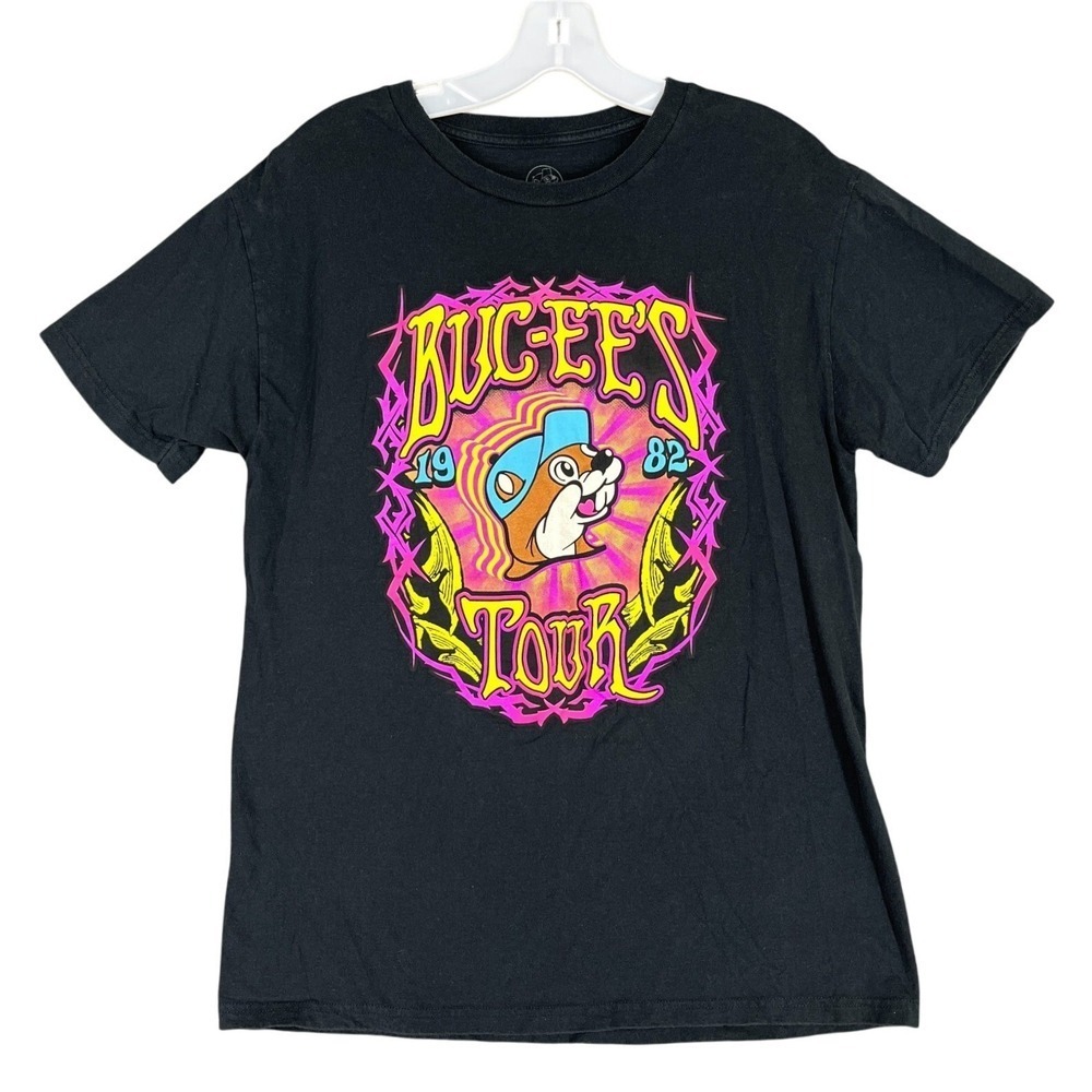 BUC-EES Shirt Mens M 2021 Tour Rest‎ Stop Travel Souvenir Beaver Pop Culture